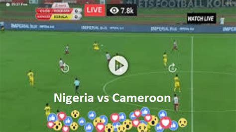 cameroon vs nigeria head to head